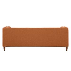 Canapé Buckingham (3 places) Tissu Tissu Milan : Marron rouille