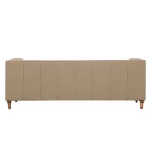 Sofa Buckingham (3-Sitzer) Echtleder Echtleder Gad: Taupe