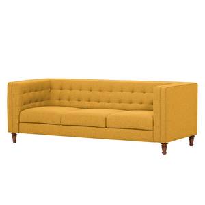 Sofa Buckingham (3-Sitzer) Webstoff Stoff Selva: Senfgelb