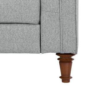 Sofa Buckingham (3-Sitzer) Webstoff Stoff Selva: Silbergrau