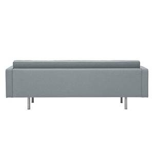 Sofa Chelsea (3-Sitzer) Webstoff Stoff Selva: Grau - Zylinder