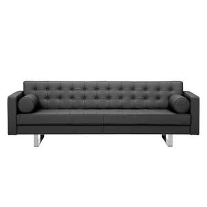 Sofa Chelsea (3-Sitzer) Echtleder Echtleder Gad: Anthrazit - Kufen