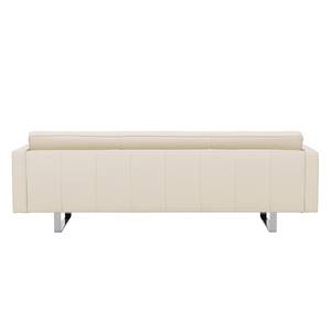 Sofa Chelsea (3-Sitzer) Echtleder Echtleder Gad: Creme - Kufen