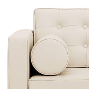 Sofa Chelsea (3-Sitzer) Echtleder Echtleder Gad: Creme - Kufen