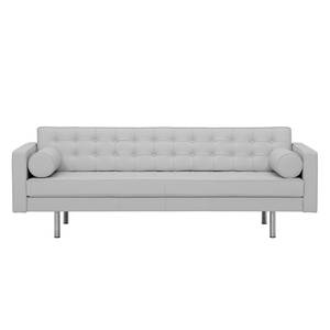 Sofa Chelsea (3-Sitzer) Echtleder Echtleder Gad: Grau - Zylinder