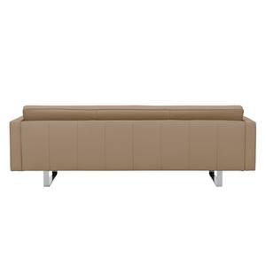 Sofa Chelsea (3-Sitzer) Echtleder Echtleder Gad: Taupe - Kufen