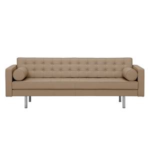 Sofa Chelsea (3-Sitzer) Echtleder Echtleder Gad: Taupe - Zylinder