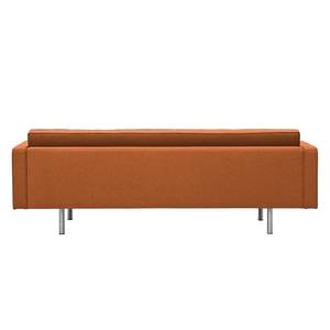 Sofa Chelsea (3-Sitzer) Webstoff Webstoff Milan: Rostbraun - Zylinder