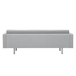 Sofa Chelsea (3-Sitzer) Webstoff Stoff Selva: Silbergrau - Zylinder