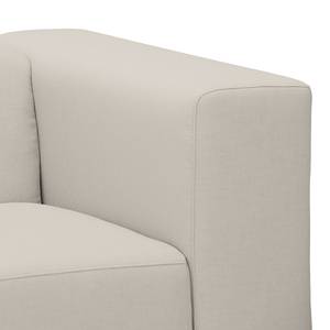 Sofa Graham (3-Sitzer) Webstoff Stoff Mera: Hellbeige