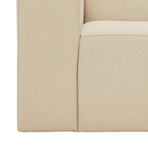 Sofa Graham (3-Sitzer) Webstoff Stoff Dona: Hellbeige