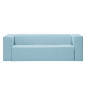 Sofa Graham (3-Sitzer) Webstoff Stoff Mera: Hellblau