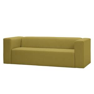 Sofa Graham (3-Sitzer) Webstoff Stoff Mera: Olivgrün