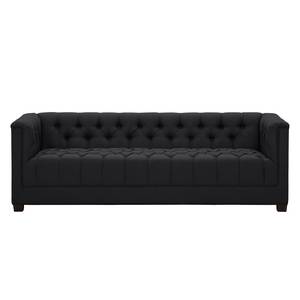 Sofa Grand (3-Sitzer) Webstoff Stoff Selva: Anthrazit