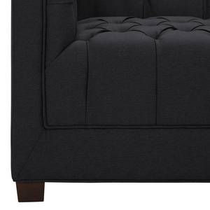 Sofa Grand (3-Sitzer) Webstoff Stoff Selva: Anthrazit