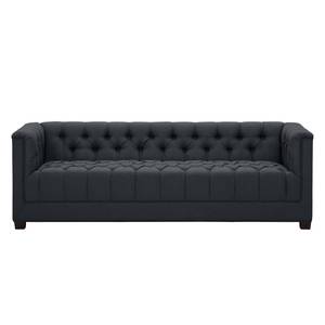 Sofa Grand (3-Sitzer) Webstoff Stoff Ramira: Anthrazit