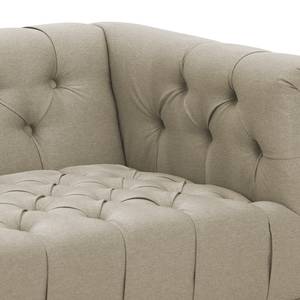 Sofa Grand (3-Sitzer) Webstoff Stoff Selva: Beige