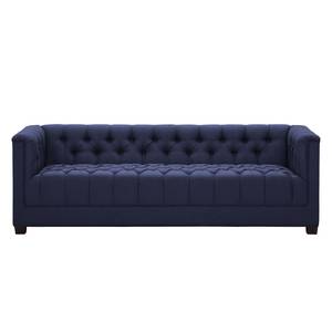 Sofa Grand (3-Sitzer) Webstoff Webstoff Milan: Dunkelblau