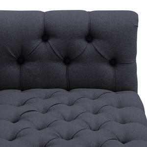 Sofa Grand Duo (3-Sitzer) Webstoff Webstoff Milan: Anthrazit