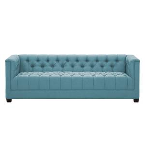 Sofa Grand (3-Sitzer) Webstoff Stoff Selva: Hellblau