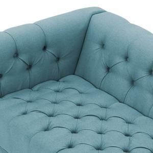 Sofa Grand (3-Sitzer) Webstoff Stoff Selva: Hellblau