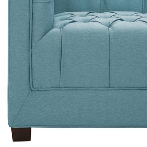 Sofa Grand (3-Sitzer) Webstoff Stoff Selva: Hellblau