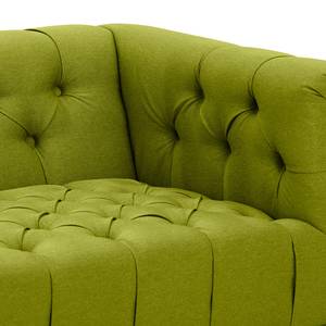 Sofa Grand (3-Sitzer) Webstoff Stoff Ramira: Limette