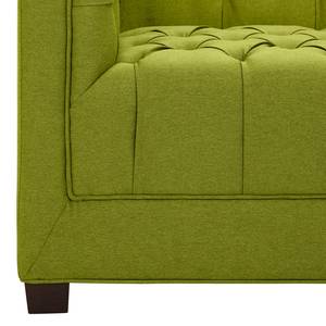 Sofa Grand (3-Sitzer) Webstoff Stoff Ramira: Limette