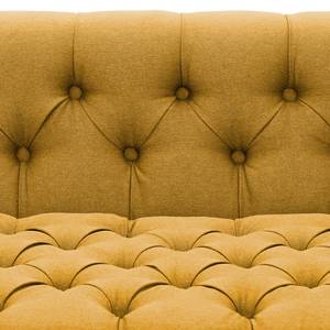 Sofa Grand (3-Sitzer) Webstoff Stoff Selva: Senfgelb