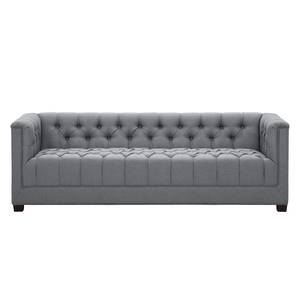 Sofa Grand (3-Sitzer) Webstoff Stoff Ramira: Silber