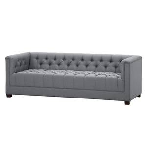 Sofa Grand (3-Sitzer) Webstoff Stoff Ramira: Silber