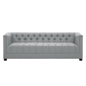 Sofa Grand (3-Sitzer) Webstoff Stoff Selva: Silbergrau