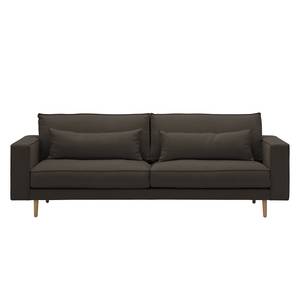 Sofa Lacona (3-Sitzer) Webstoff Stoff Mera: Braun-Grau