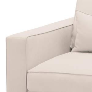 Sofa Lacona (3-Sitzer) Webstoff Stoff Mera: Hellbeige