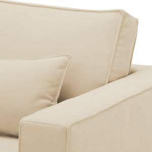 Canapé Lacona (3 places) Tissu - Tissu Dona : Beige clair