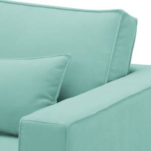 Sofa Lacona (3-Sitzer) Webstoff Stoff Dona: Mintgrün