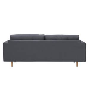 Sofa Marlon (3-Sitzer) Webstoff Stoff Mera: Anthrazit