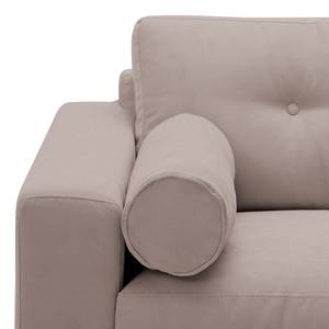 Sofa Marlon (3-Sitzer) Webstoff Stoff Mera: Beige-Grau