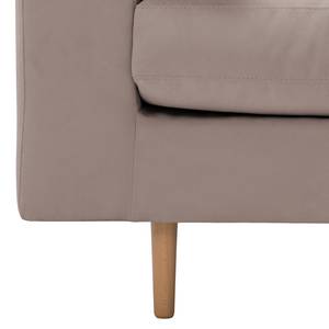 Sofa Marlon (3-Sitzer) Webstoff Stoff Mera: Beige-Grau