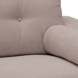 Sofa Marlon (3-Sitzer) Webstoff Stoff Mera: Beige-Grau