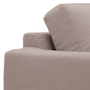 Sofa Marlon (3-Sitzer) Webstoff Stoff Mera: Beige-Grau