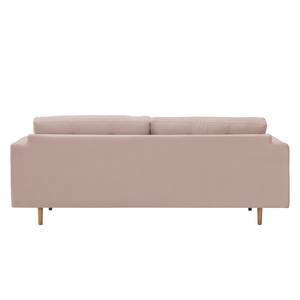 Sofa Marlon (3-Sitzer) Webstoff Stoff Dona: Beige-Rosa