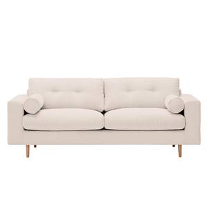 Sofa Marlon (3-Sitzer) Webstoff Stoff Mera: Hellbeige