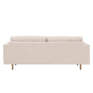 Sofa Marlon (3-Sitzer) Webstoff Stoff Mera: Hellbeige