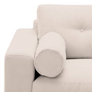 Sofa Marlon (3-Sitzer) Webstoff Stoff Mera: Hellbeige