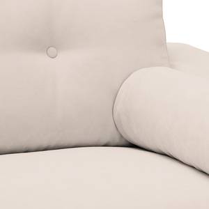 Sofa Marlon (3-Sitzer) Webstoff Stoff Mera: Hellbeige