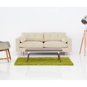 Sofa Marlon (3-Sitzer) Webstoff Stoff Dona: Hellbeige