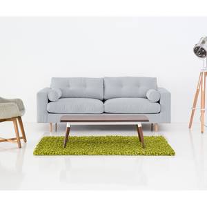 Sofa Marlon (3-Sitzer) Webstoff Stoff Dona: Silber