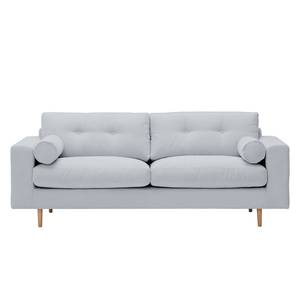 Sofa Marlon (3-Sitzer) Webstoff Stoff Dona: Silber