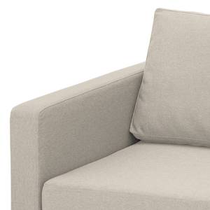 Sofa Portobello (3-Sitzer) Webstoff Stoff Selva: Beige - Kufen